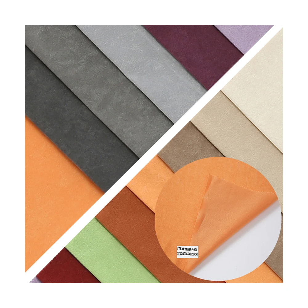 800 MOQ полиэфирная простая ткань многоцветная Aloba для салона автомобиля плюшевая