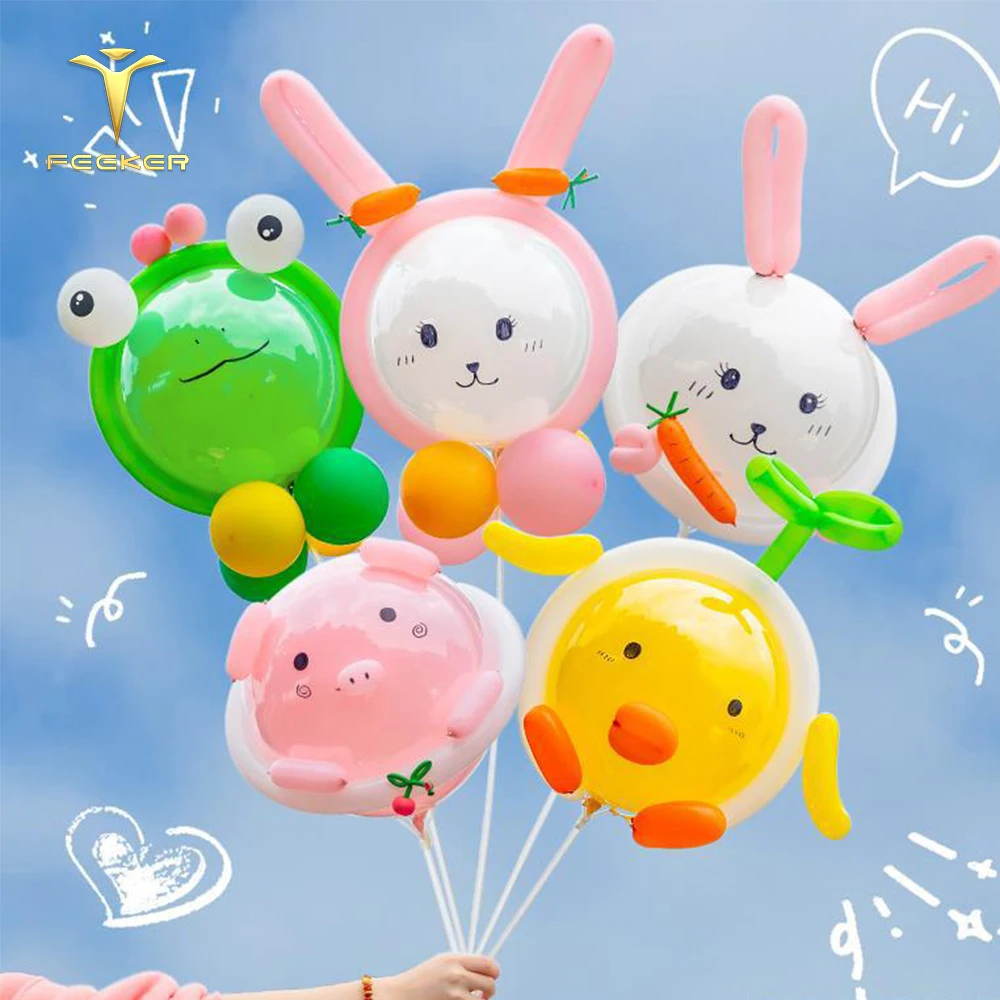 With Characters Led Quick Fill Water Pastel Balloons For Birthday Cards Bobo Balloon Stuffing Machine