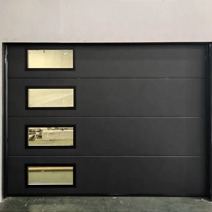 Chi Insulated Automatic Aluminum Modern Panels Sectional Garage Doors For Homes Glass Garage Door