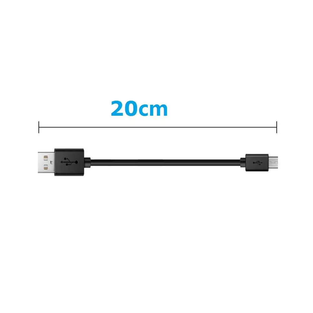  0 2 м 1A USB-кабель зарядный кабель внешний аккумулятор короткий Usb-кабель Micro