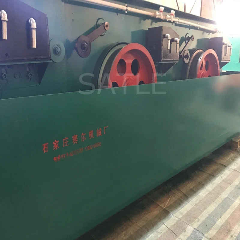 High efficient rod breakdown copper wire drawing machine Horizontal Type Straight Line Wire Drawing Machine
