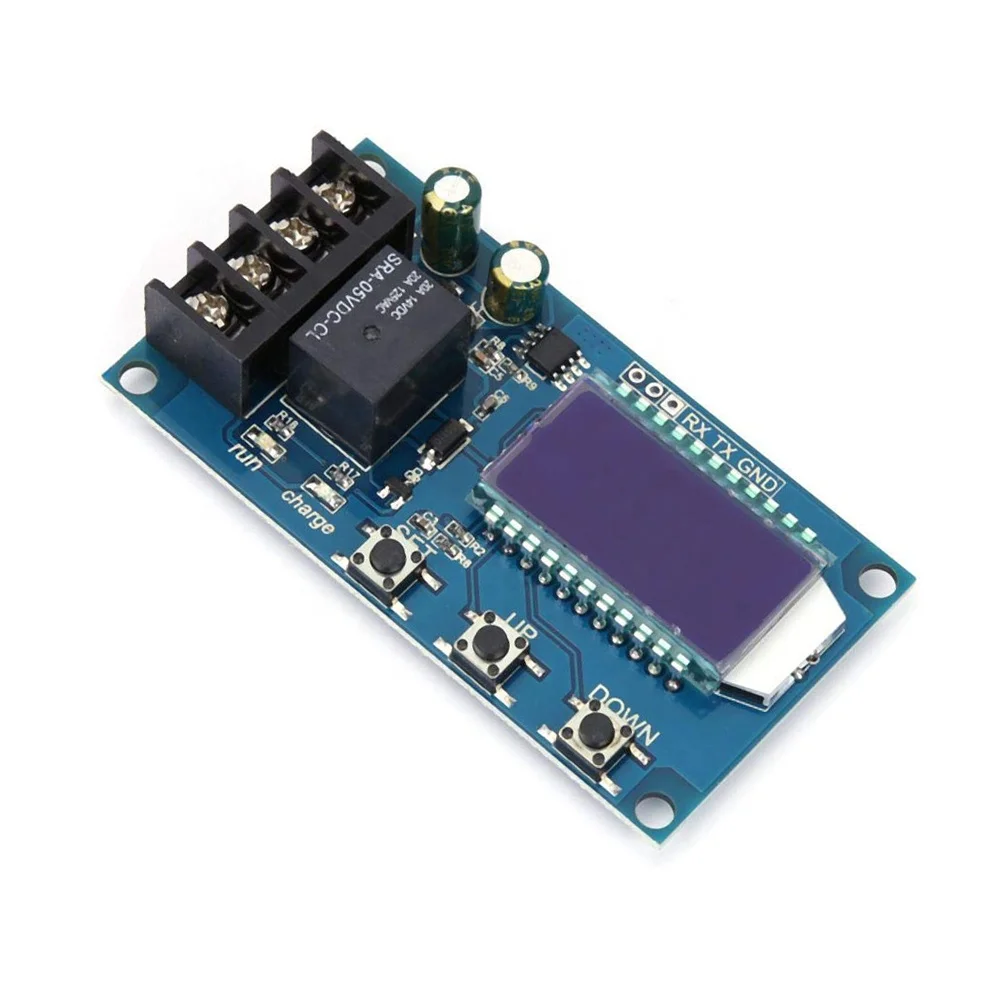 6-60v 10A Lithium Battery Charge Control Module Controller Protection Board with Overcharge Protection Switch XY-L10A