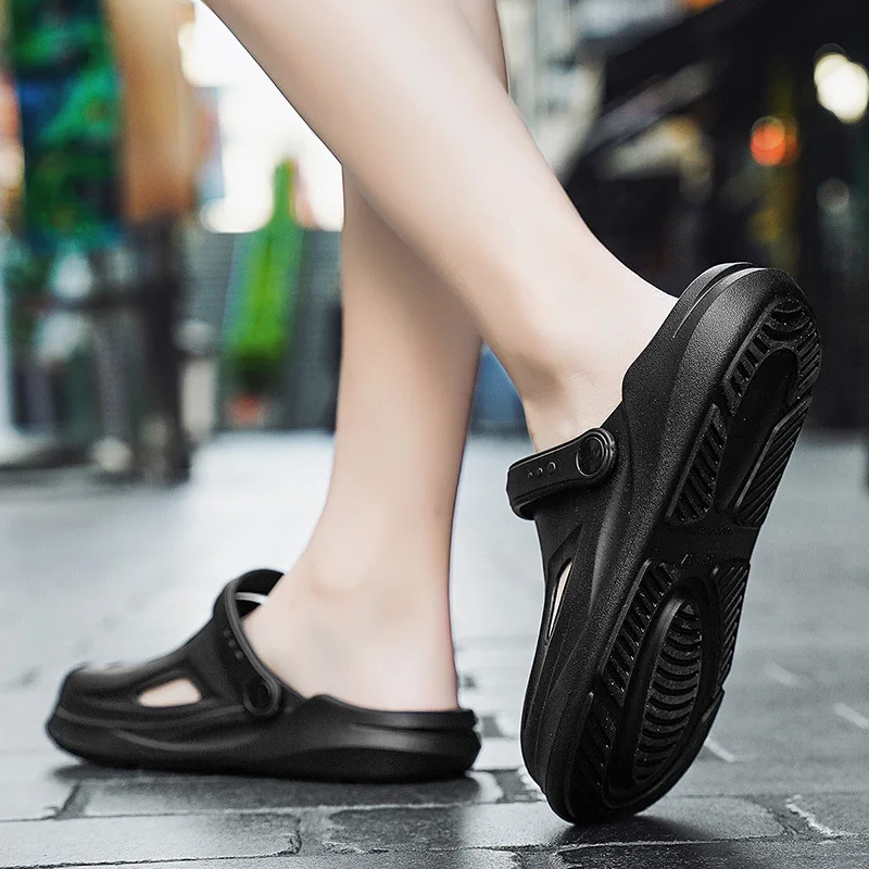 Custom Design Men Clogs Sandals EVA Foam Rubber Clog Shoes Unisex Printed Classic Garden EVA Clogs fashion garden hole shoes