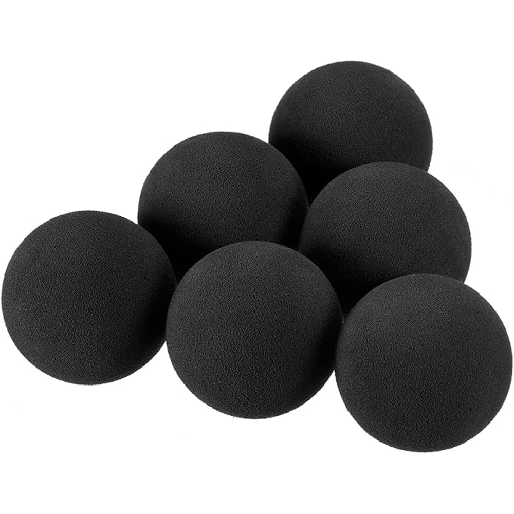 Индивидуальная индивидуальная тренировочная тренировка EVA Foam Ball black-Губка для тренировок в помещении