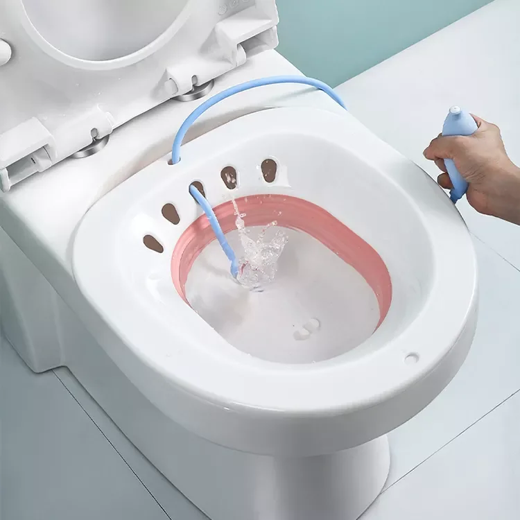 Portable Postpartum Postoperative Care Basin Soak Foldable Bidet Pregnancy Women Yoni Sitz Bath Pregnant Woman Products