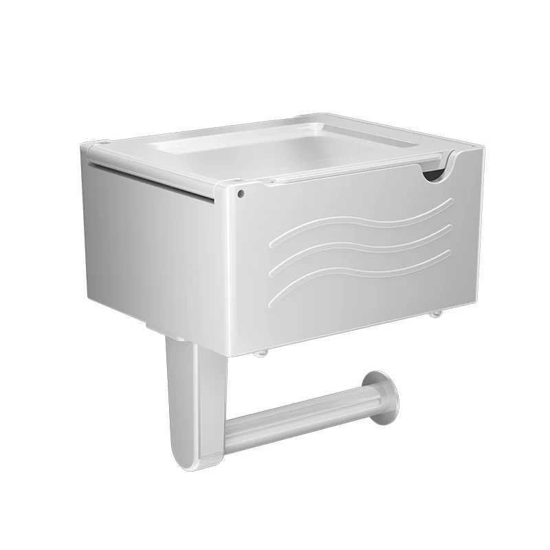 Hotel toilet paper roll wall hanging toilet plastic tissue box special box for bathroom wet tissue