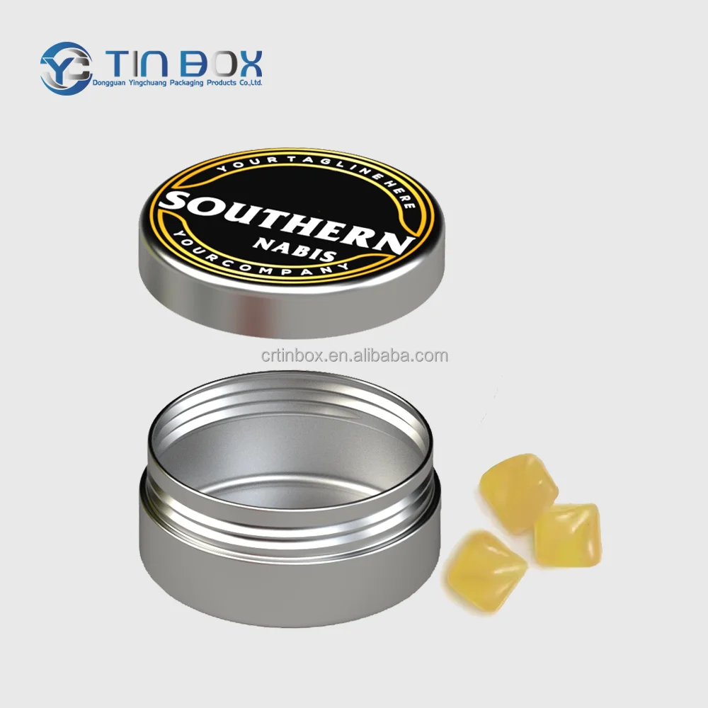 Жестяная корзина для конфет
