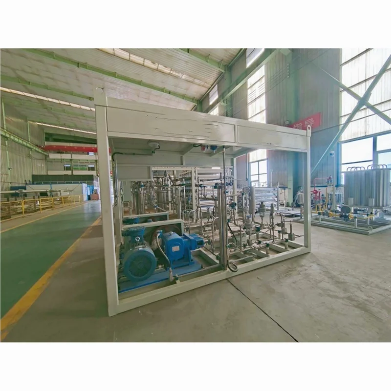 High Pressure LNG LPG Liquid Transfer Pump Unit for Gas Station Cylinder Filling