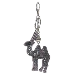 Cute Lovely Camel Bling Pendant Crystal Keychain Keyring Car Keys Bag Holder Charm Jewelry Gifts