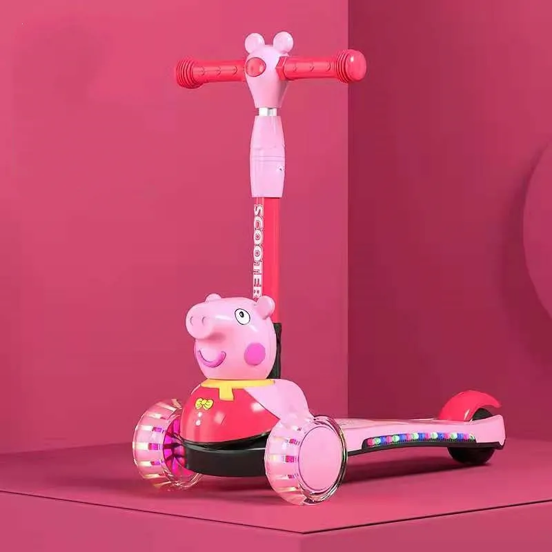 China Wholesale Factory Good Price Kick ride on Scooter car Foot Pedal Folding Stand For baby balance car