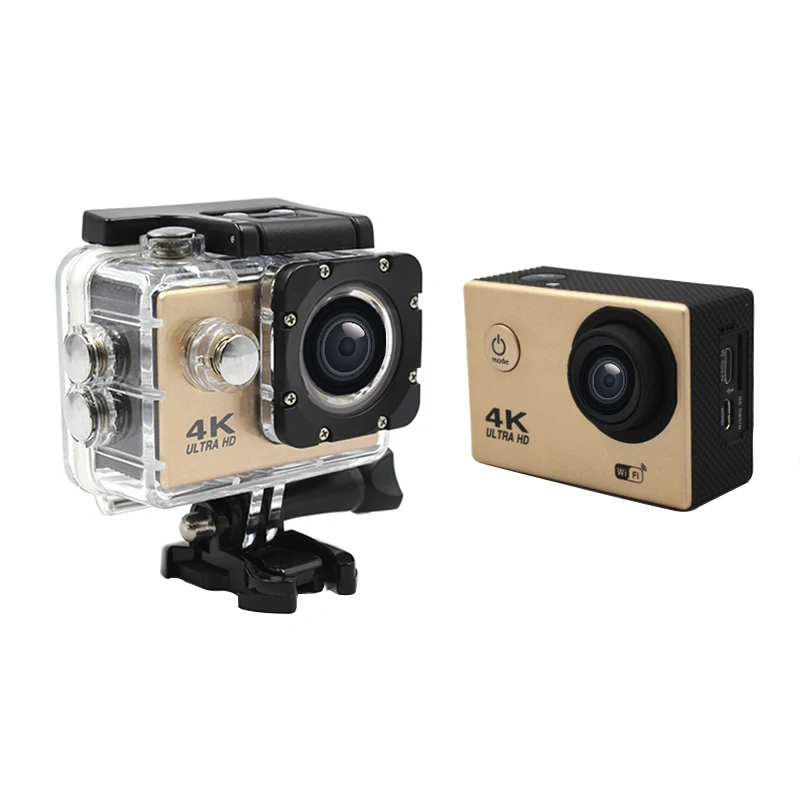 2021 New 4k wifi action camera dual screens action cam sports cam wholesale high quality sport camera