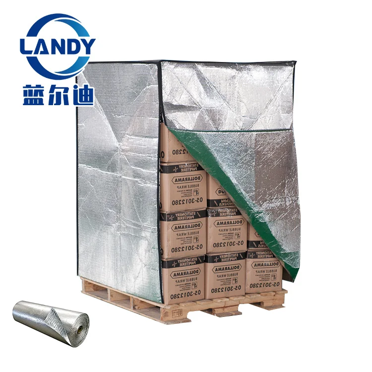 heat  reflective cover or thermal foil aluminum pallet cover wrapping