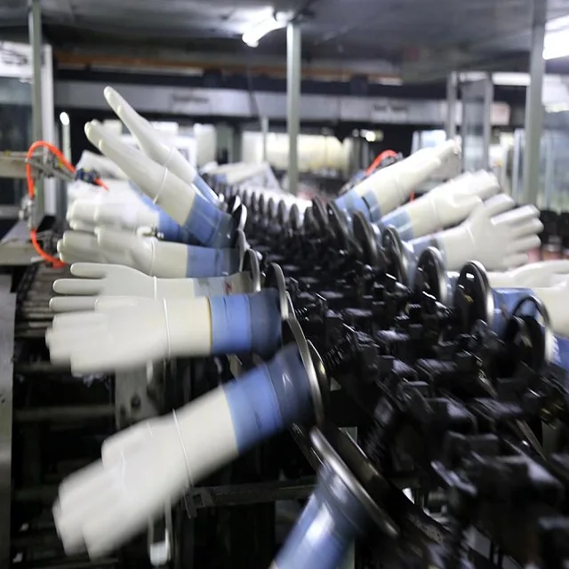 High-speed glove production line, rapid production equipment for medical latex gloves