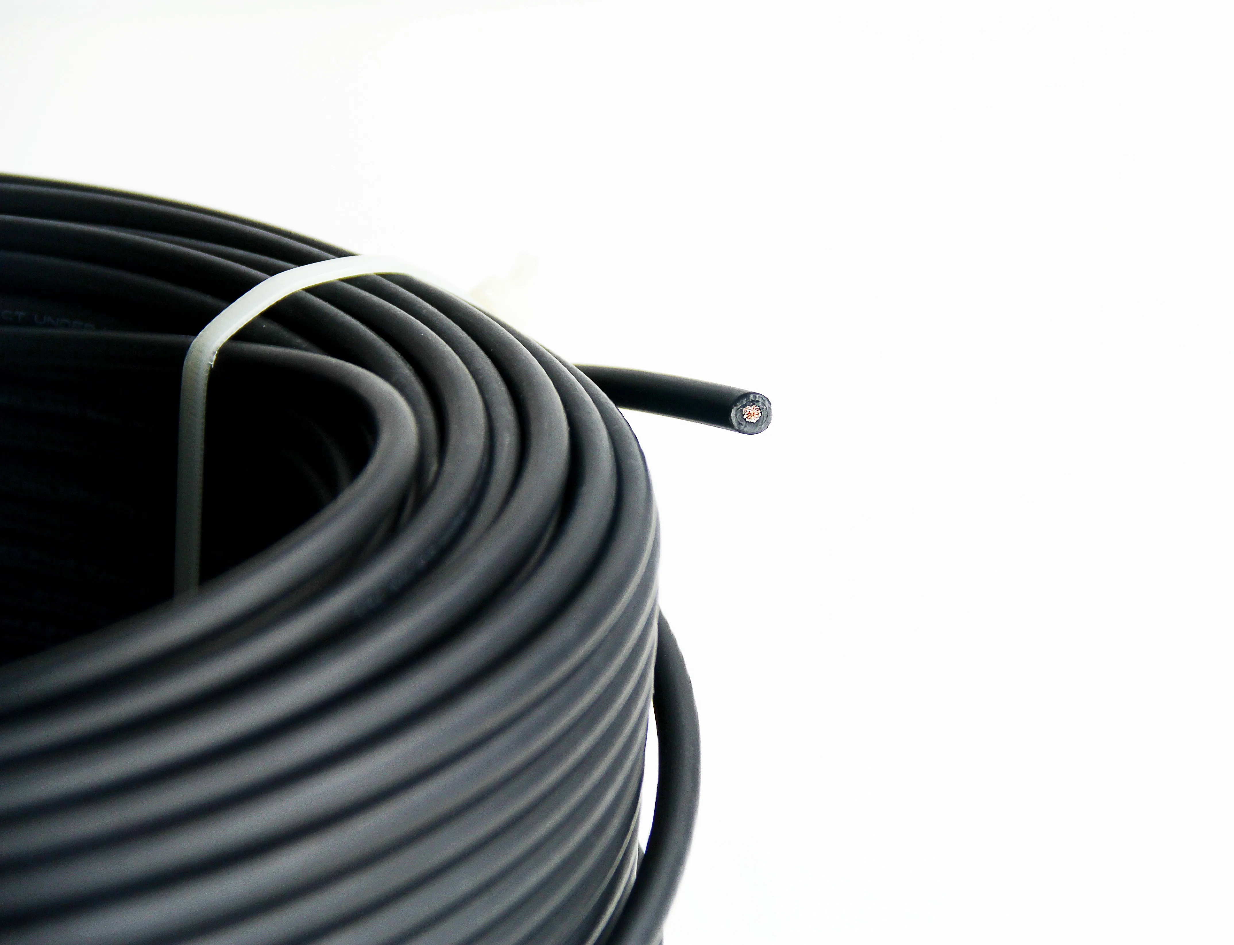 TUV Approval 2 Core Double DC Solar Cable Core 4.0mm2  DC Solar Cable 2.6mm power cable wire electric