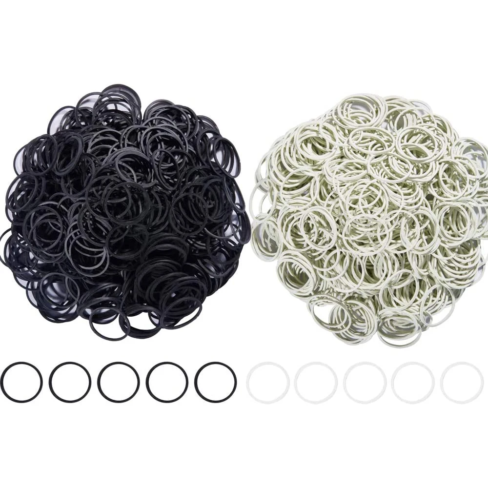 Custom Biodegradable Natural Elastic Bands Small Black Rubber Band for Office Bank Home and Various Purpose