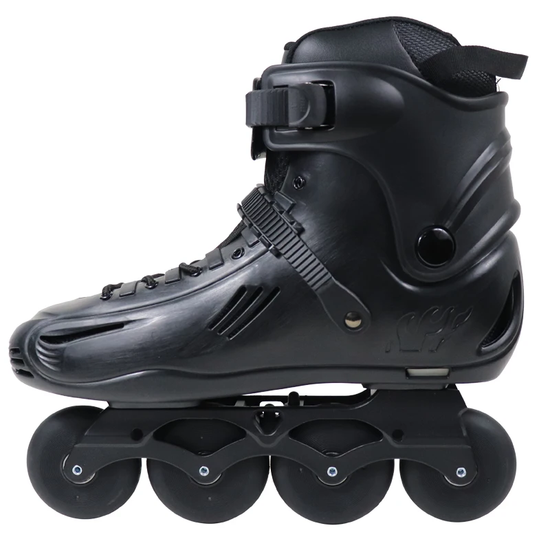 adult fitness big size 47 295mm roller speed inline slalom skate