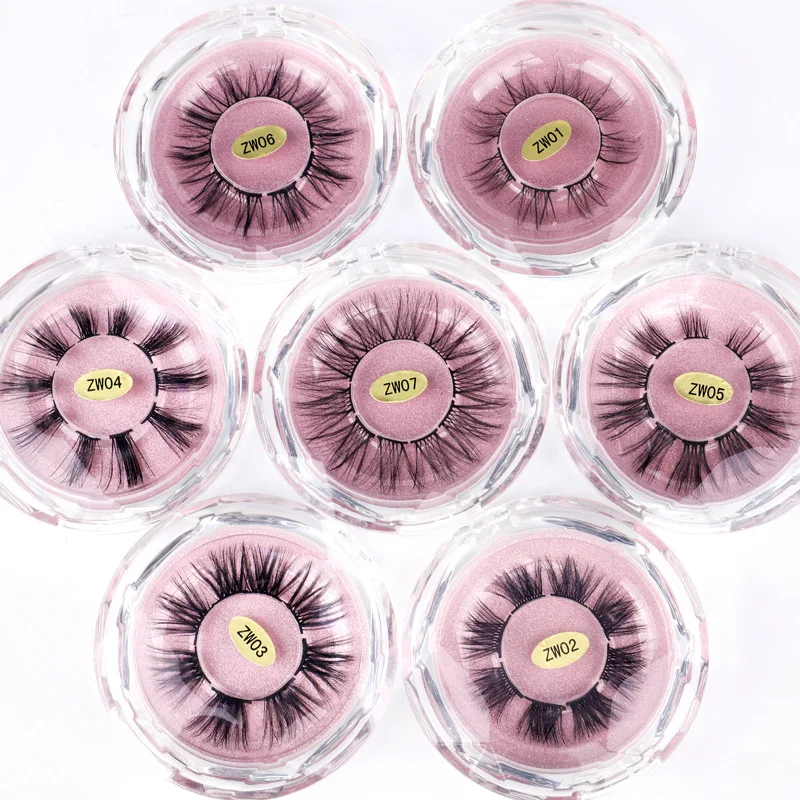 Wholesale false eyelashes DIY cluster lashes Russian super
