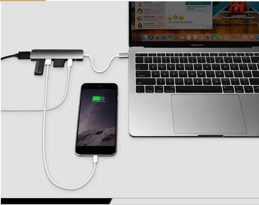2019 New Fast Speed 7 Port Industrial USB 3.0 Hub (Mountable) with mounting bracket for all the USB device for data transfer