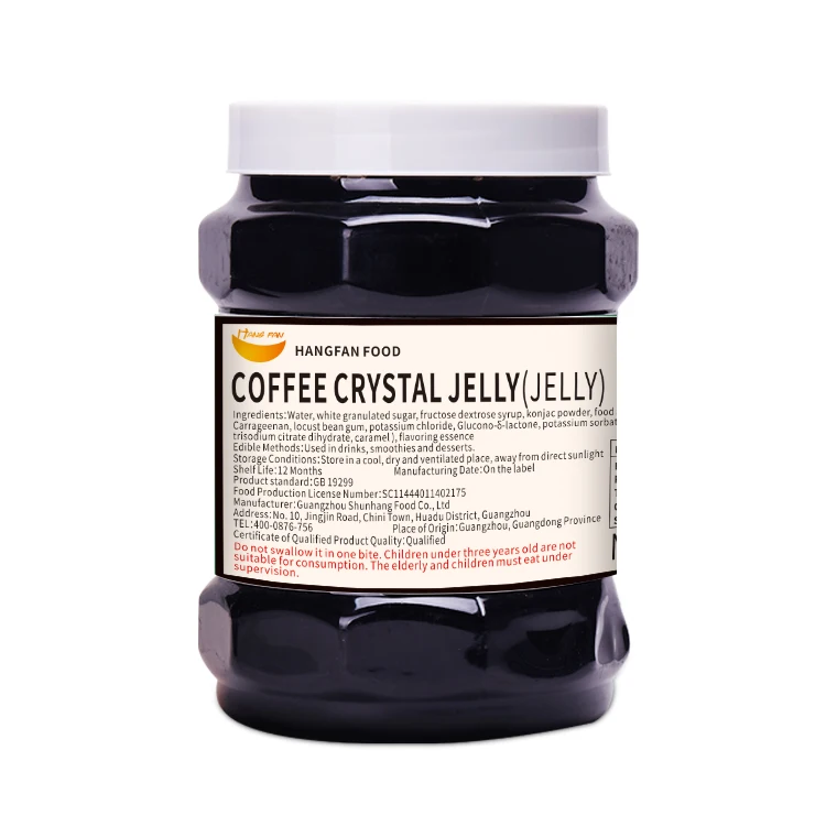 
New Arrival Jelly & Pudding Ready To Eat Coffee Crystal Jelly Coconut 