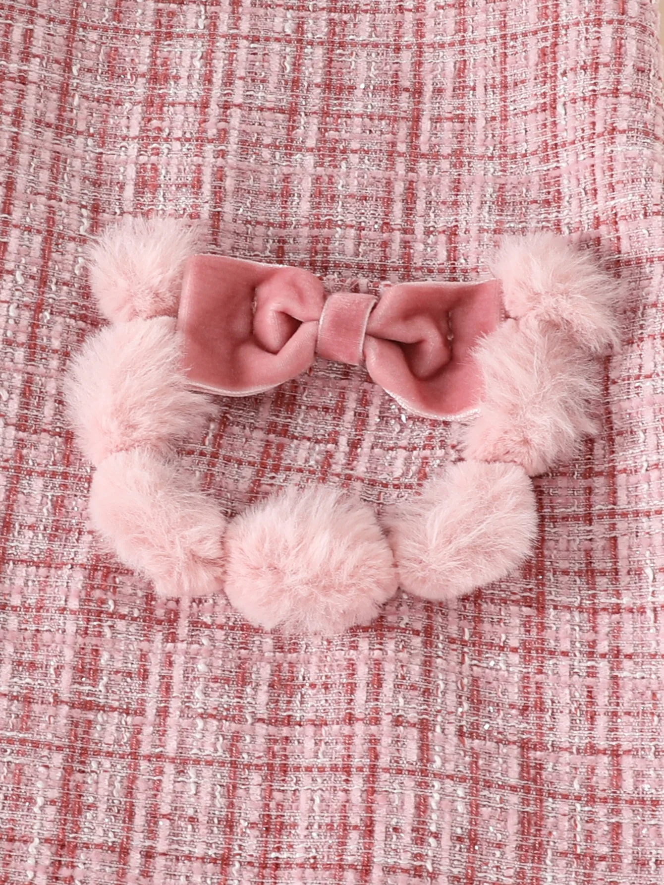 Girls  dress winter thickened Western style children vest skirt suit girls autumn and winter coat skirt