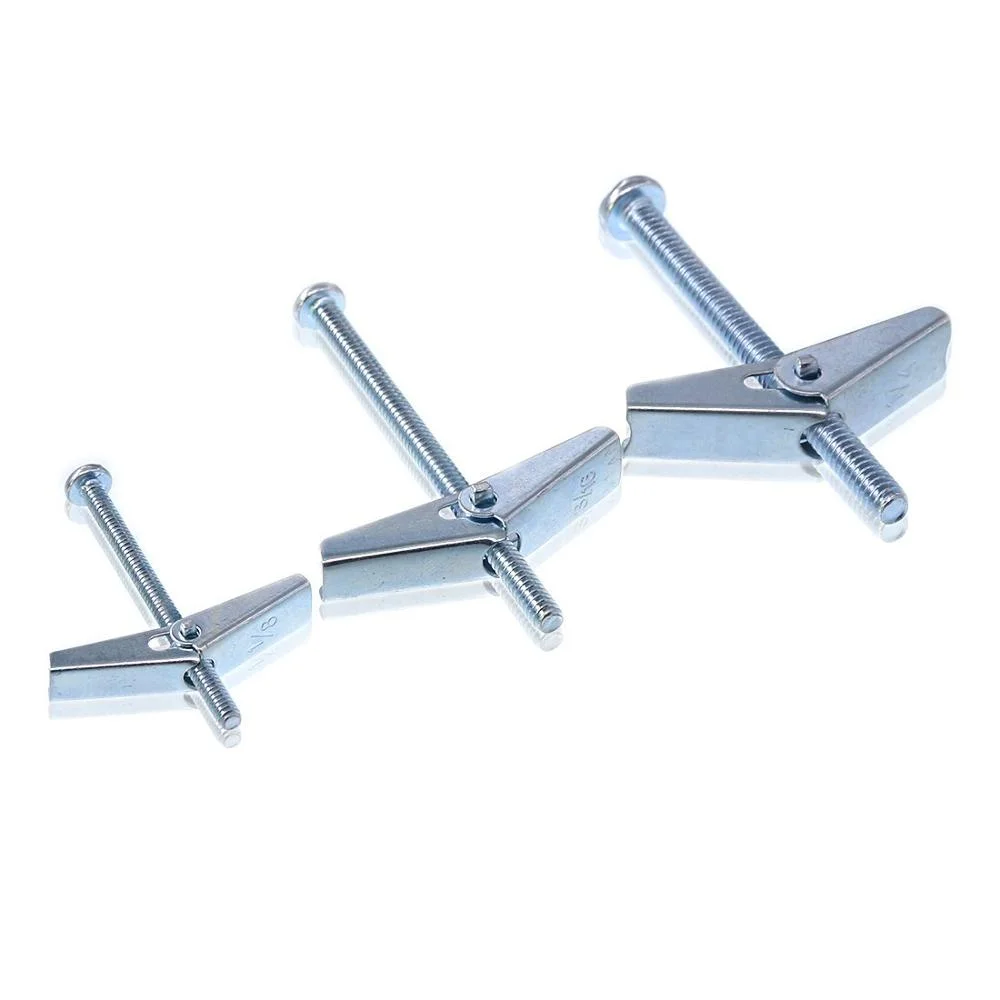
Liqi stainless steel spring toggle bolt galvanized drywall anchors 