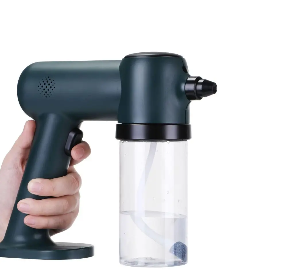 
Daton blue light hair nano steam spray gun hand disinfection sprayer nano water mist sprayer rechargeable fog machine battery 