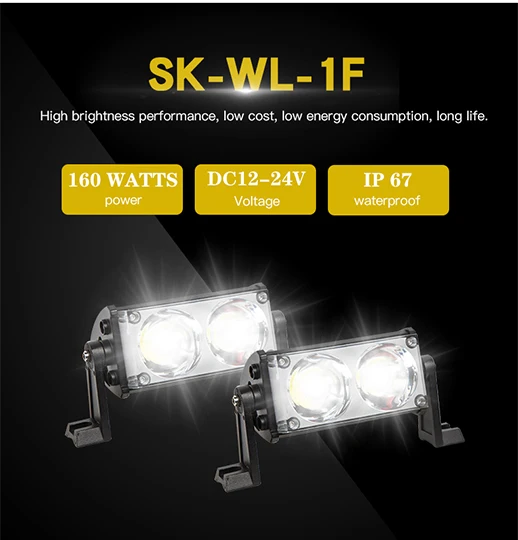 Factory Wholesale 40W Emergency Light bar for Truck Off-road Vehicles