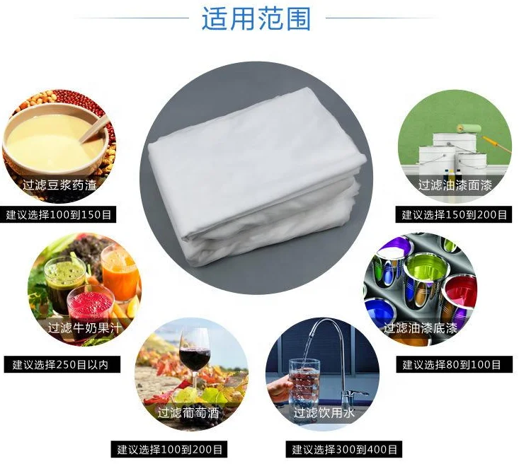Food grade tea mesh strainer nylon and plastic mesh filter strainer from Henan factory used for liquid and dust filtration