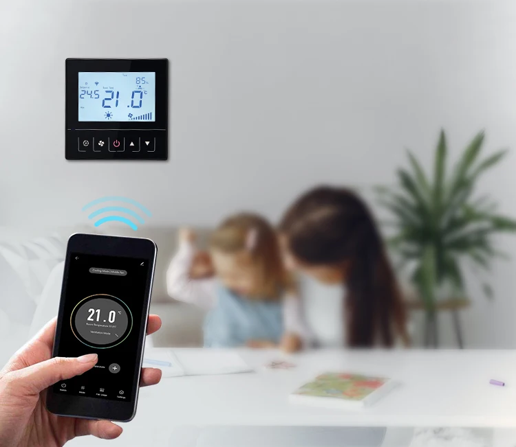 Bandary Smart home solution Z-wave thermostat for Central floor heating