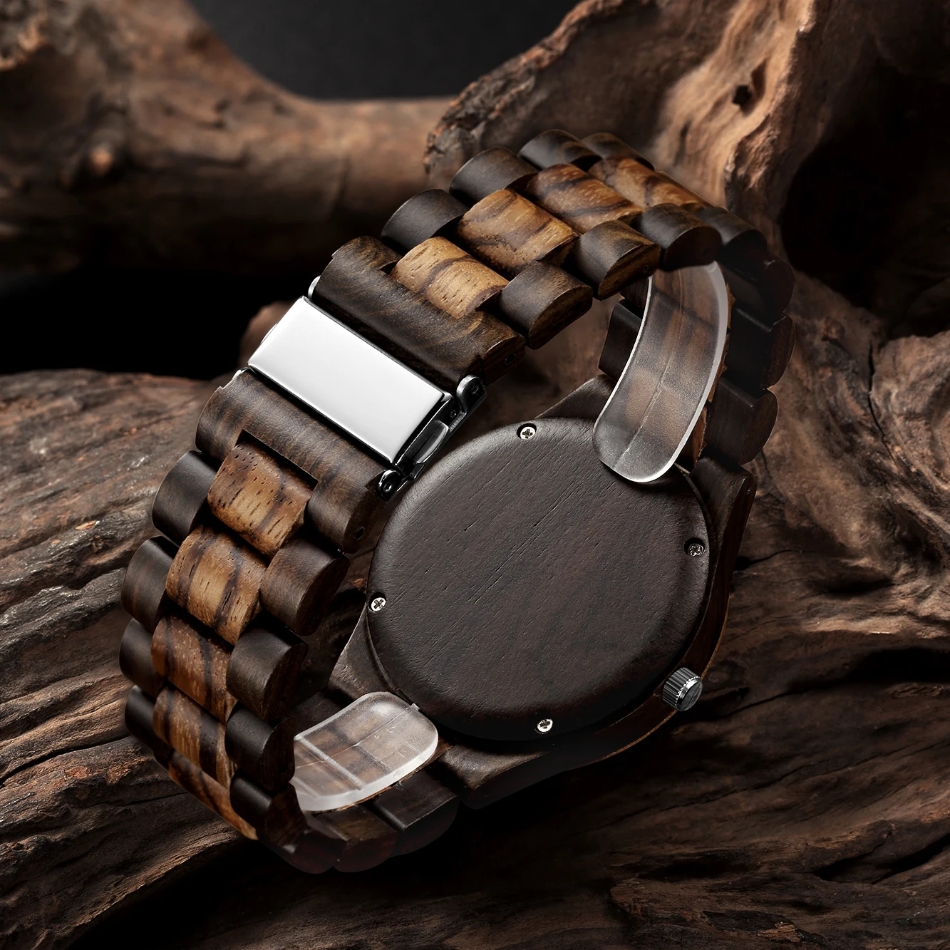 Wholesale sport business retro all wooden bamboo real wood grain dial couple wrist watch for men womens