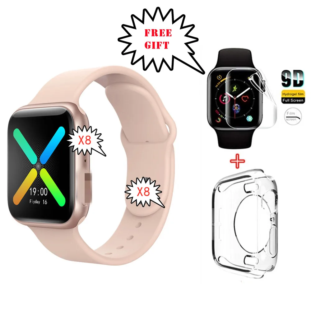 X8 Смарт-часы вызов DIY циферблаты полный сенсорный экран сердечного ритма приборы для измерения артериального давления Спорт фитнес-трекер для IOS Android для мужчин и женщин