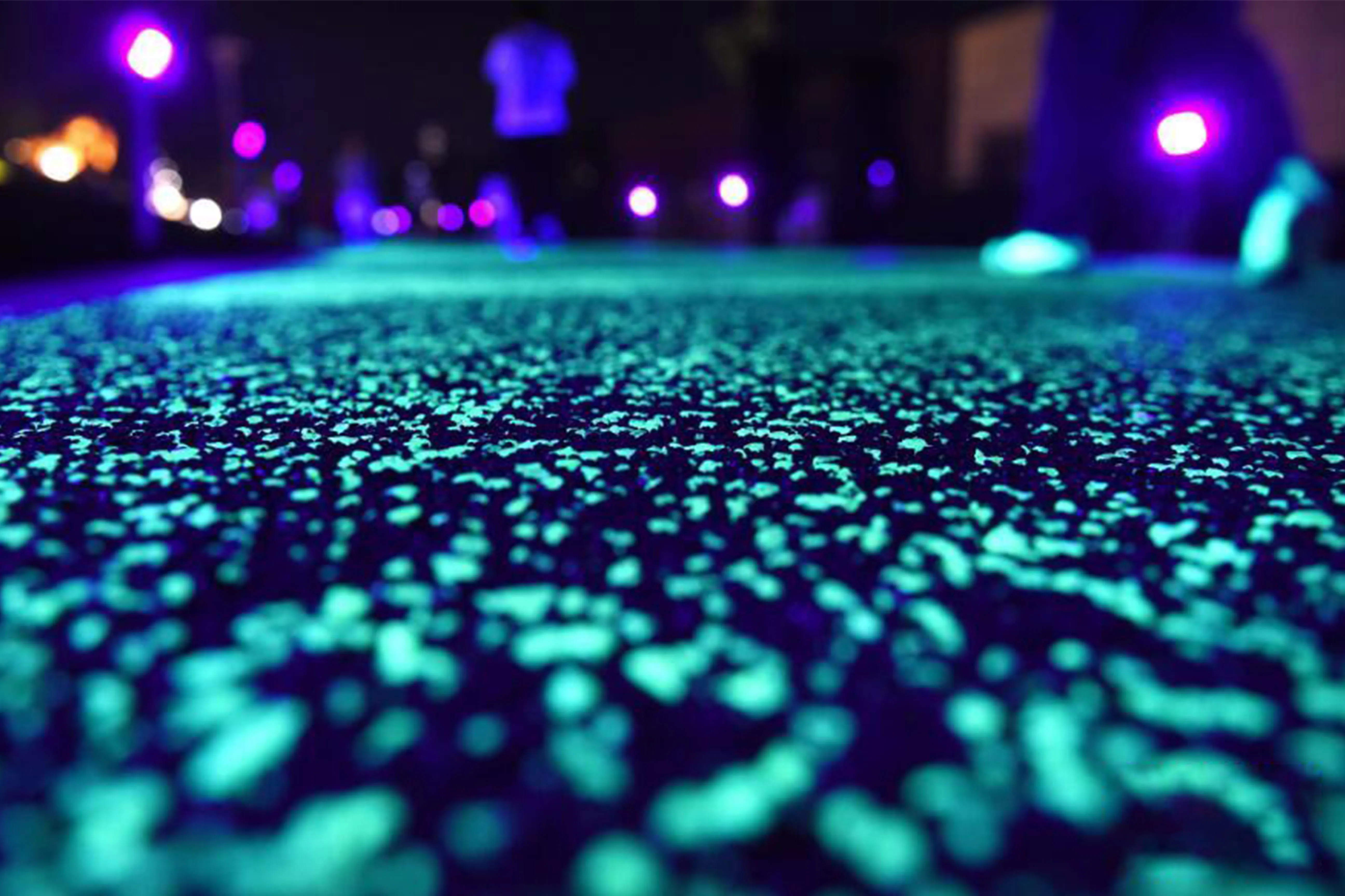 Glowing In The Dark Stone With Long Afterglow