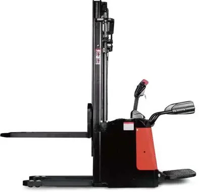REDDOT Max Series 1.6ton 2.0ton standing electric pallet stacker forklift with platform