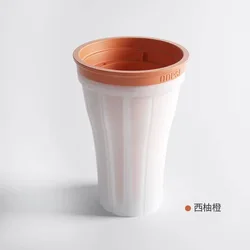 Лидер продаж на Amazon мороженое «сделай сам» сжимаемая мгновенная замороженная силиконовая чашка для приготовления