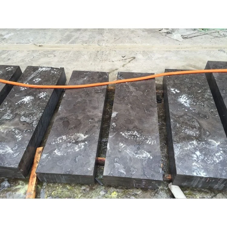 Chinese bluestone limestone Acid Finish Step for Outdoor Usage