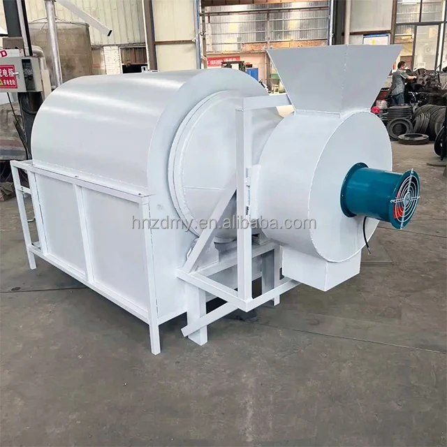 Automatic Burning coal for firewood Drum Rotary Dryer Sawdust Rotary Drum Dryer Fertilizers Manure Rotary Dryer