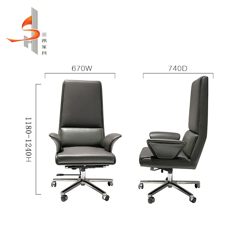 
2021 New Style Executive Office Ceo Chair Executive Office Chairs Genuine Leather 