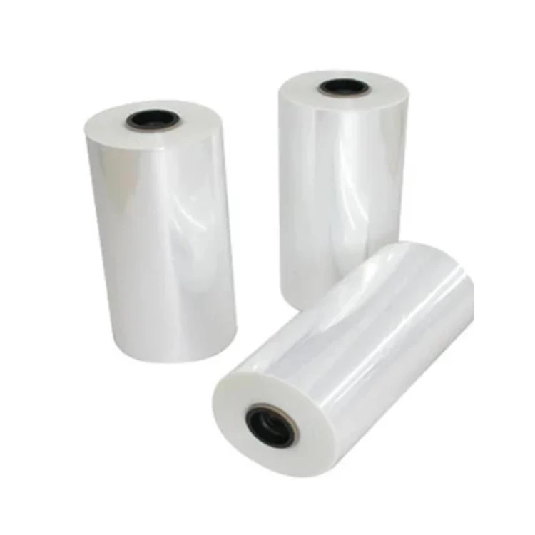 Production of durable POF shrink film folded in half POF heat shrinkable film