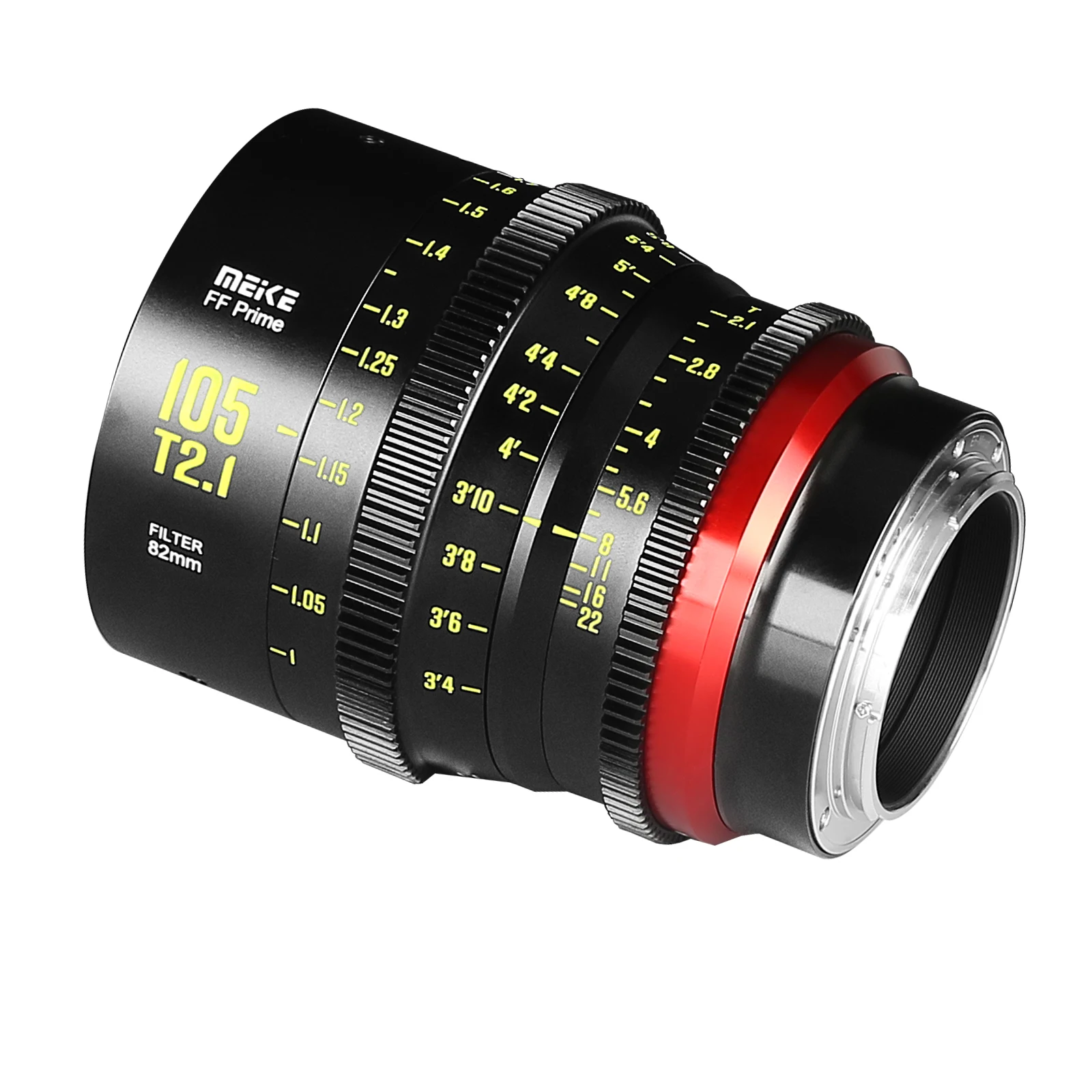 New Meike Prime 105mm T2.1 Cine Lens for Full Frame Cinema Camera Systems EF mount PL mount