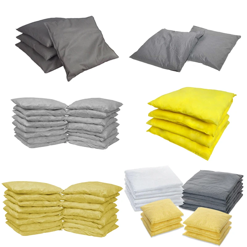 Absorbent  For Oil Spill Containment  Large Absorbency Product Manufacturer Universal Polypropylene Nonwoven Pillow
