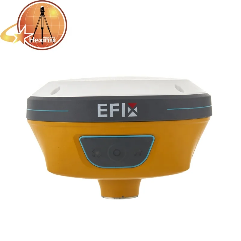 New EFIX C3 C5  gps gnss rtk  base and rover station and external radio 35W Dual battery work up to 15 hours