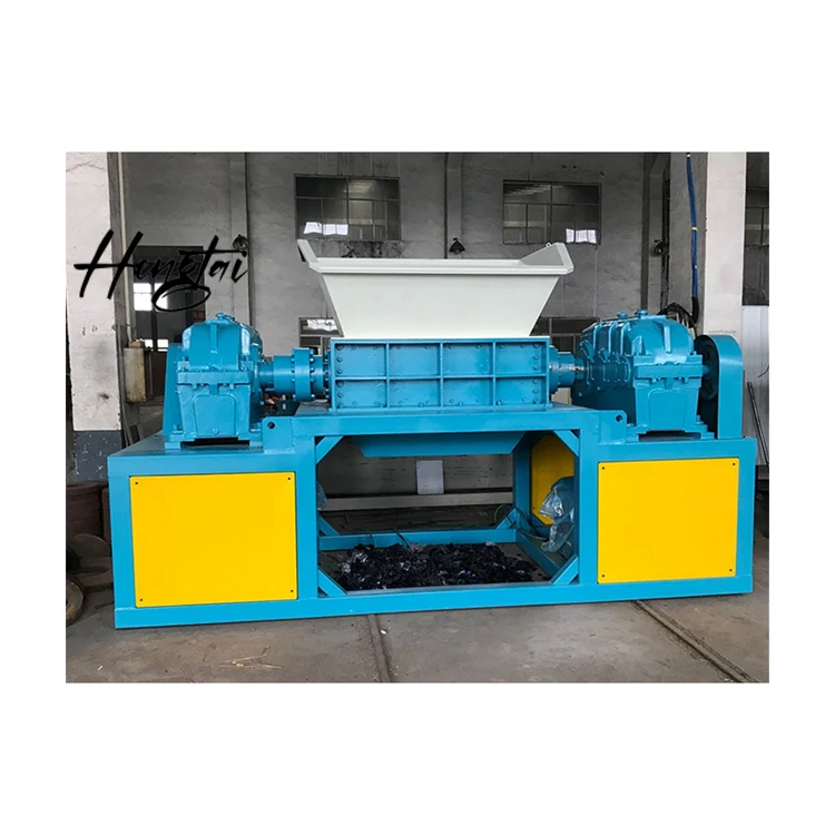 Chip Scrap Shredder In Metal Automatic Plastic Recycling Machine