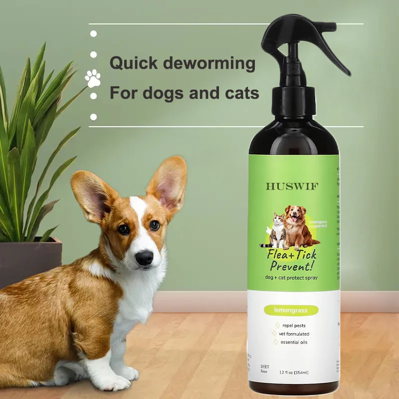 Organic Pet Eye Stain Remover Deodorant Shampoo Natural For Cats Dogs Paw Balm Pet Ear Cleaner Flea and Tick Spray