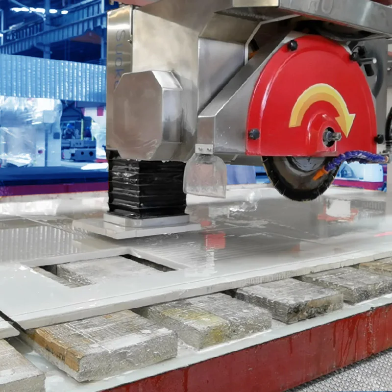 Hualong 360-degree Rotation Of The Machine Head To Cut The Bathroom Vanity Slate Ive-axis Stone Bridge Cutting Saw
