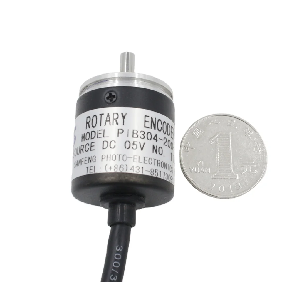 PIB254-200-E05C 25mm diameter 4mm shaft mini type rotary encoder