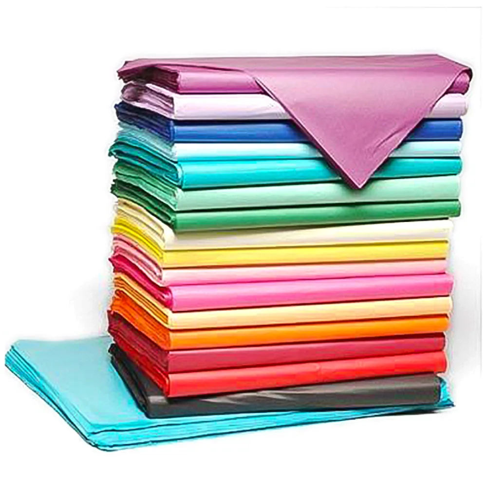 
10 SHEETS ACID FREE TISSUE PAPER VARIOUS COLOUR Wrapper paper 50*75cm FOR GIFT 