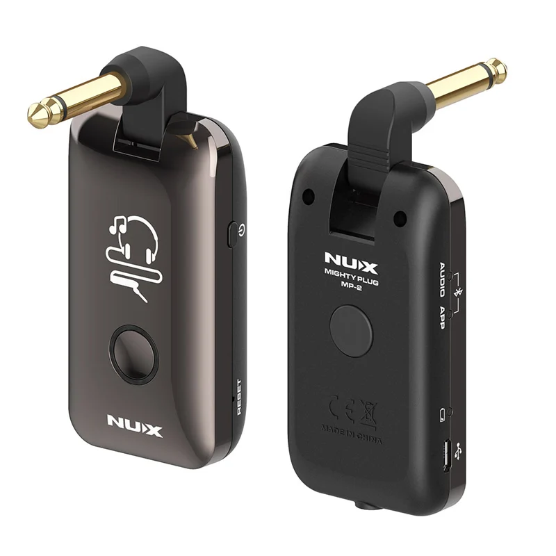 Nux Mighty Plug  Rechargeable Guitar and Bass Amplifier Mini Headphone bluetooth Portable guitar Amplifier