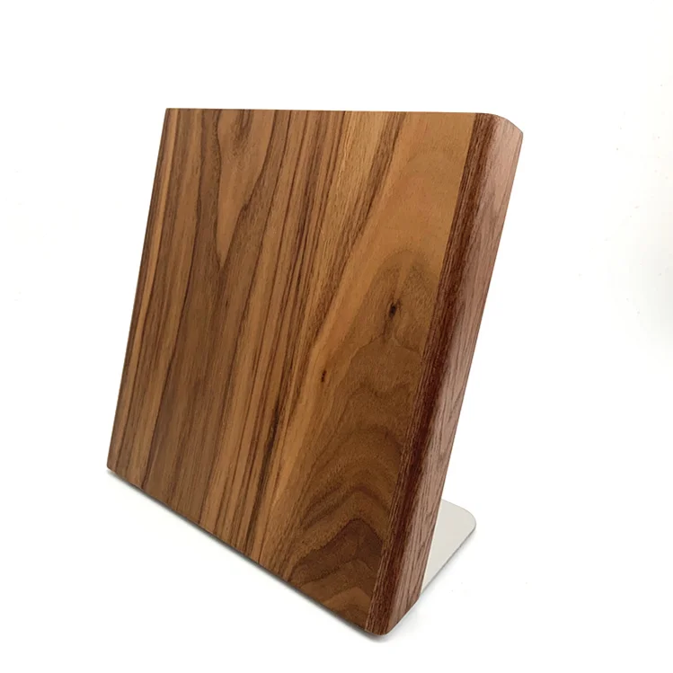 Ореховая древесина Магнитный нож блок магнитный стержень с более сильными магнитами