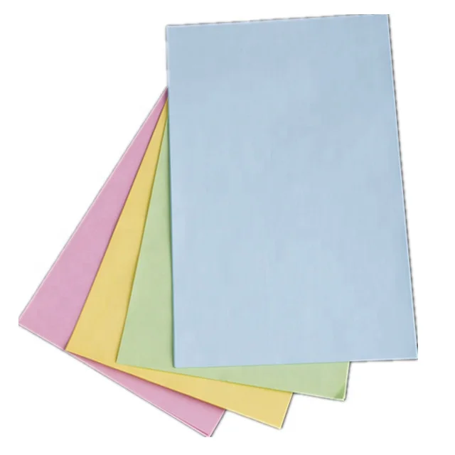 CB/CFB/CF NCR Paper 100% Wood Pulp 55gms Blue Image Carbonless Paper for Cash Register Machine