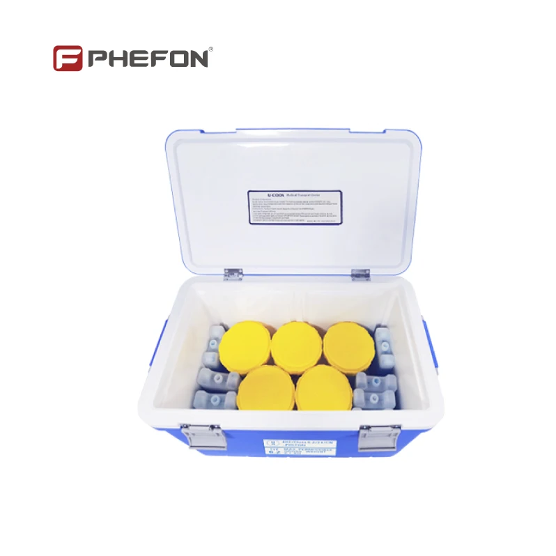 Phefon Certified UN3373 Biological Substances Cold Chain Transport Cooler Box Container